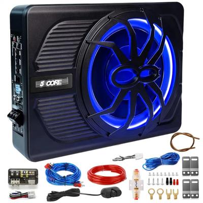 TEMU 10" Car Subwoofer 800w , -in & Led - For Parties & Trucks