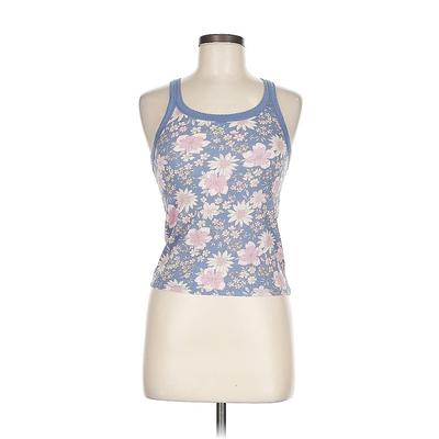 American Eagle Outfitters Tank Top Blue Halter Tops - Women's Size Medium