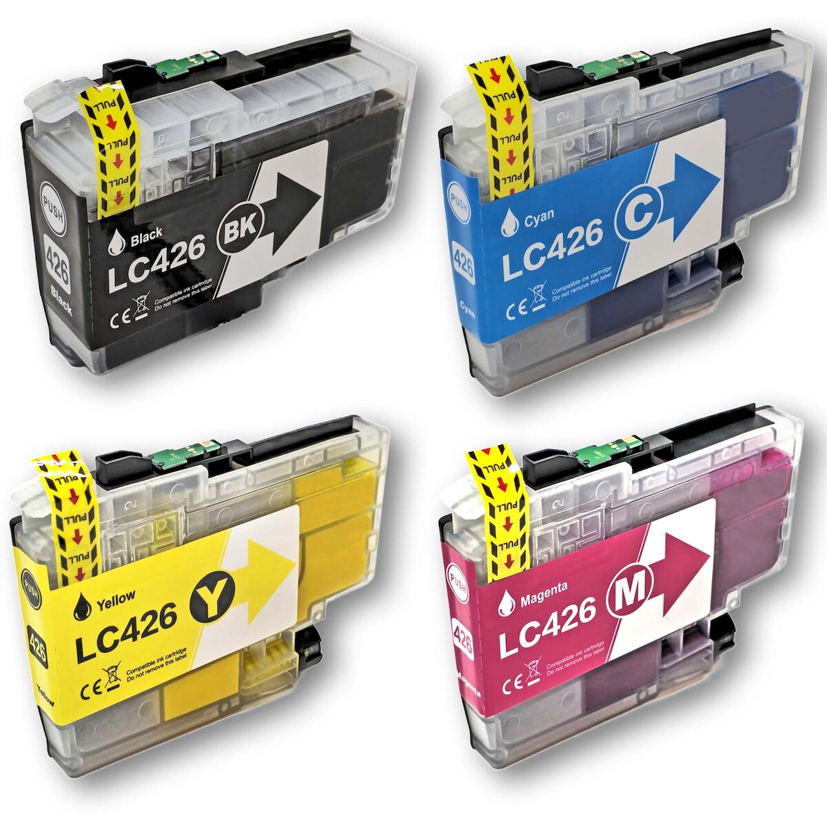 Gigao LC-426 Multipack kompatibel mit Brother für MFC-J4335DW - 4 Tintenpatronen Image