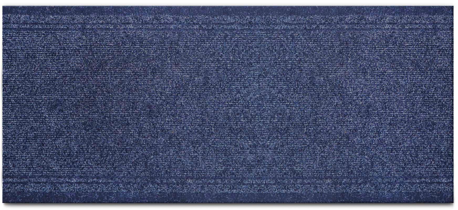 Küchenläufer "MALAGA, Made in Belgium", blau, B:66cm H:6mm L:450cm, Polypropylen (PP), PRIMAFLOR-IDEEN IN TEXTIL, Teppiche, Nadelfilz, robust, strapazierfähig und pflegeleicht, rutschhemmend Image