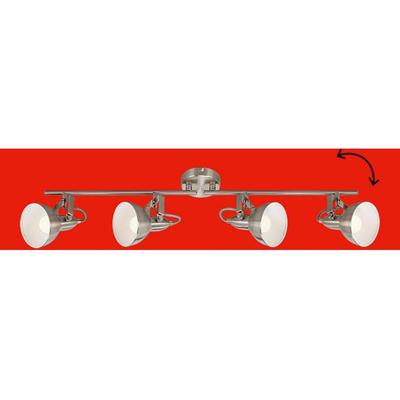 BRILONER LEUCHTEN LED Deckenspot "Soft", silber (nickel matt, weiß), Lampen Image