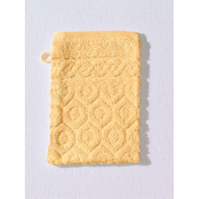 Handtuch ROSS Gr. 1, gelb (vanillegelb), B:50cm L:100cm, Walkfrottee, 100% Baumwolle, Handtücher (Packung) Image