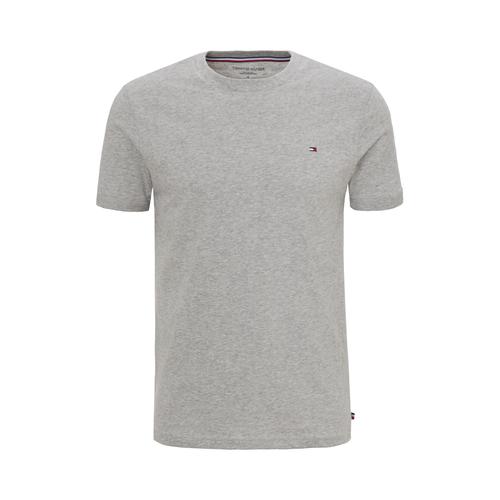 T-Shirt TOMMY HILFIGER UNDERWEAR Gr. S (48), grau (light grau) Herren Shirts mit Logo-Stickerei