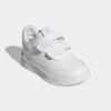 Klettschuh ADIDAS SPORTSWEAR "TENSAUR HOOK AND LOOP", Gr. 26, weiß (cloud weiß, cloud weiß, grau one), Synthetik, Textil, sportlich, Schuhe, für Kinder mit Klettverschluss