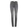 Röhrenjeans ICHI ""Röhrenjeans IHErin"" Gr. 30, Länge 32, grau (light grey washed) Damen Jeans