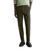 Chinohose MARC O'POLO "aus Bio-Baumwolle mit Elasthan", Herren, Gr. 30, Länge 32, grün (neverland iron), Obermaterial: 98% Baumwolle, 2% Elasthan, unifarben, elegant, relaxed fit normal, Hosen