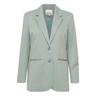 Kurzblazer ICHI ""Kurzblazer IHKate"" Gr. XXL, blau (ether) Damen Blazer