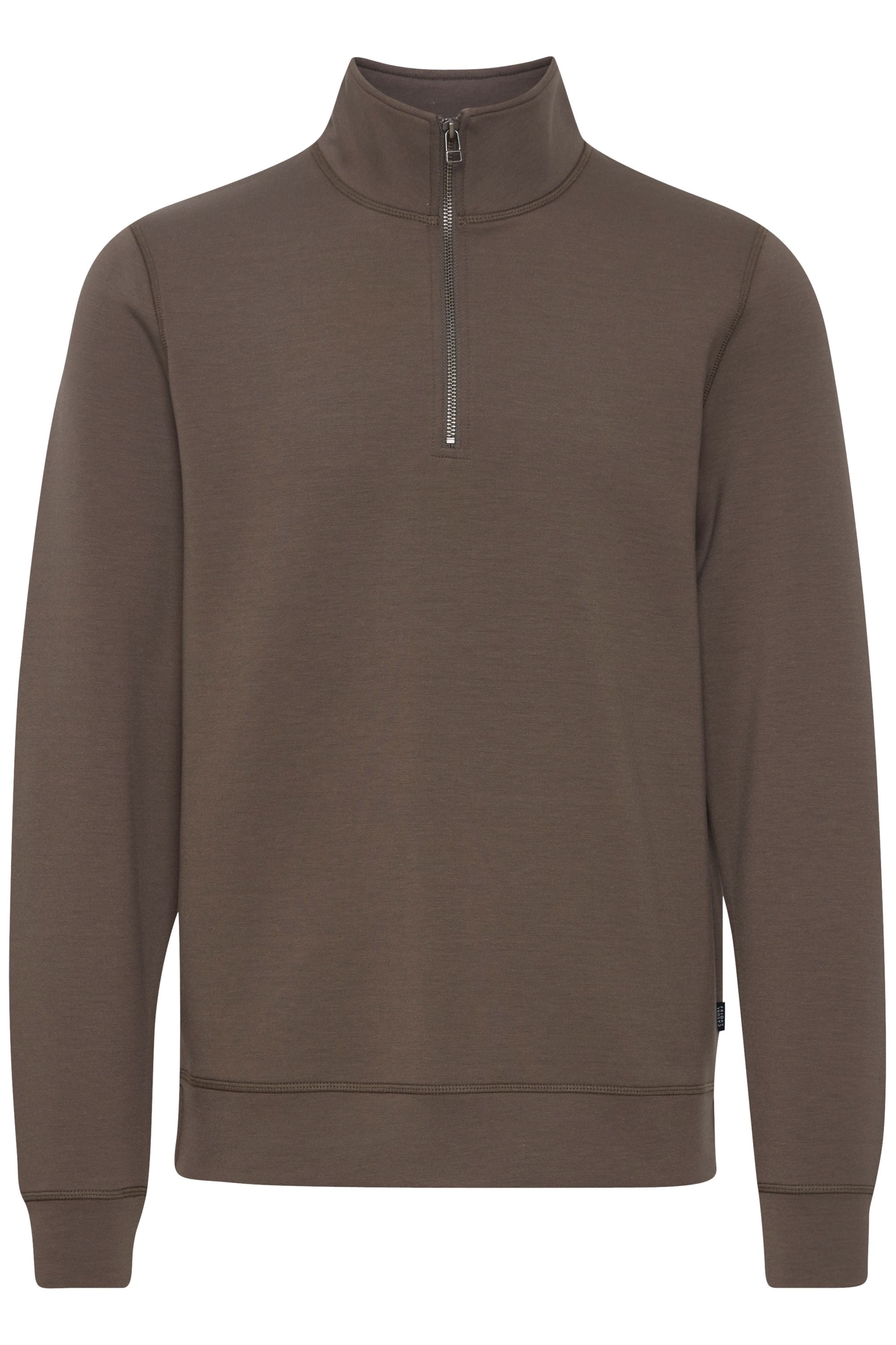 Troyer CASUAL FRIDAY "Troyer CFSebastian", Herren, Gr. 3XL, braun (major braun), Obermaterial: 80% Viskose CV. 13% Polyester PES. 7% Elasthan EL., Pullover Troyer