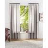Vorhang "Lanea" Gr. 2, grau, B:135cm H:175cm, Baumwolle, Polyester, LEGER HOME BY LENA GERCKE, Gardinen, Leinenoptik, 1 Schal, verschiedene Größen