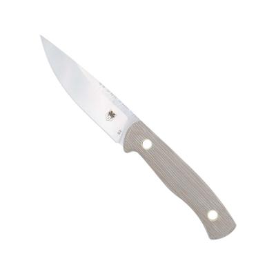 CobraTec Knives Koonsman Fixed Blade Knife 4 in Blade D2 Tan CTKMNTAN
