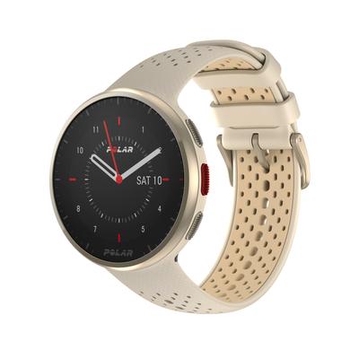 Smartwatch POLAR "Pacer Pro" Smartwatches beige (champagne;gold)