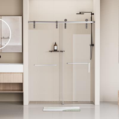 Sliding Semi-Frameless Shower Door