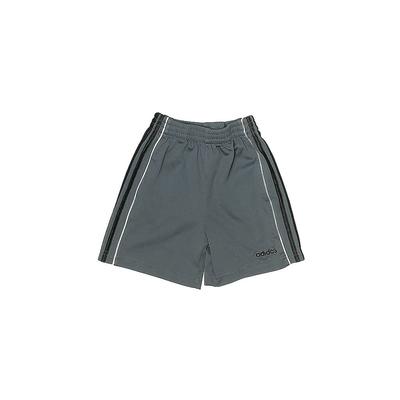 Adidas Athletic Shorts: Gray Solid Sporting & Activewear - Size 24 Month