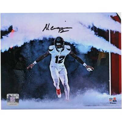 Von Nico Collins signiertes Foto vom Tunneleingang der Houston Texans (20,3 x 25,4 cm) Image