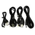 1 pz DC Power Adapter Plug USB converti in DC Jack 2.5x0.7 3.5*1.35 4.0*1.7 5.5x2.1 5.5x2.5mm 5V cavo di alimentazione linea di collegamento
