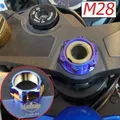 Dado del giogo centrale dello stelo dello sterzo passo M28X1.0 per S1000RR,ZX4RR,ZX10R,CBR1000RR,ZR6R,R1,R6,GSX-R600,GSX-R1000