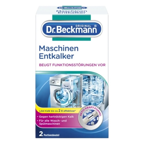 DR. BECKMANN Maschinen Entkalker Portionsbeutel 2x50g Image