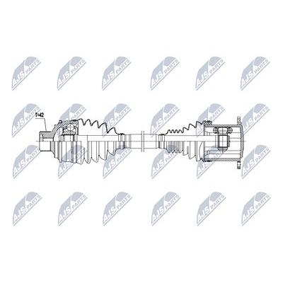 Nty Antriebswelle [Hersteller-Nr. NPW-AU-073] für Audi Image