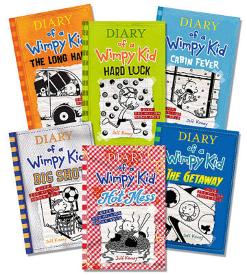 Diary of a Wimpy Kid Collection (#1-19) (Hardcover) - Jeff Kinney