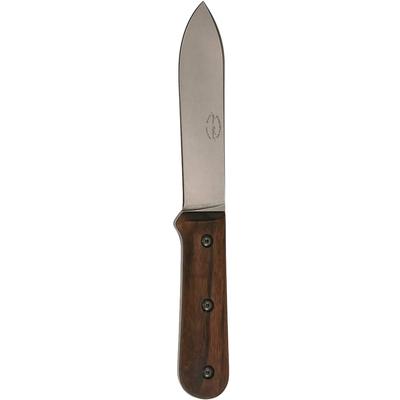 KA-BAR 5.125" Straight Edge Fixed Blade Kephart Knife w/ Sheath, Brown