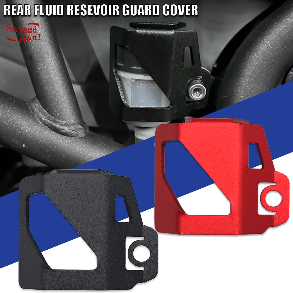 Pompa Freno Posteriore Serbatoio Fluido Tazza di Olio Serbatoio Protezione Della Copertura Della Protezione Per Kawasaki Z1000 Z750 Z900 Z400 Z800 Z650 Ninja 400 300 650
