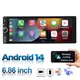 ESSGOO 1 DIN Android 14 2+32G Autoradio Wireless Apple Carplay Android Auto Bluetooth USB Type C GPS