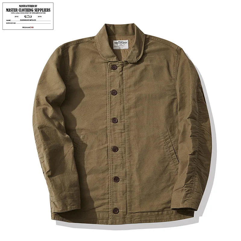 Neue Okonkwo Mole Skin Jacke mit Apfelkragen, Outdoor, Klettern, Trekking, Camping, Reisen, Wandern, Training, Kampf, faltiger Herrenmantel Image