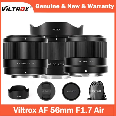 Viltrox 56mm F1.7 Auto Focus APS-C Lens for Fuji X XF X-T4 XF X-T30ii X-Pro3 Sony E Nikon Z Z30 Z50 Mount Mirrorless Cameras