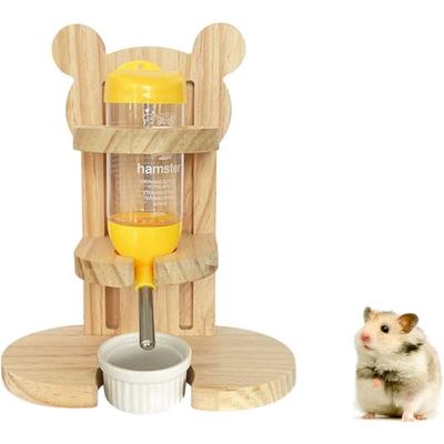 Memkey - Wasserspenderflasche, 80 ml, Nagetier-Futterflasche, freistehender Wasserspender für
