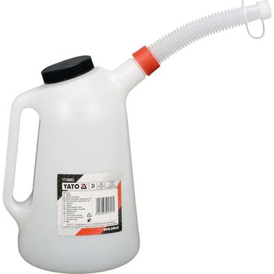 Profi Ölkanne Füllkanne Ölkanister Kanne Öler m. Ausgussrohr Messkanne 1L 3L 5L 10L +Kanne 3L Image