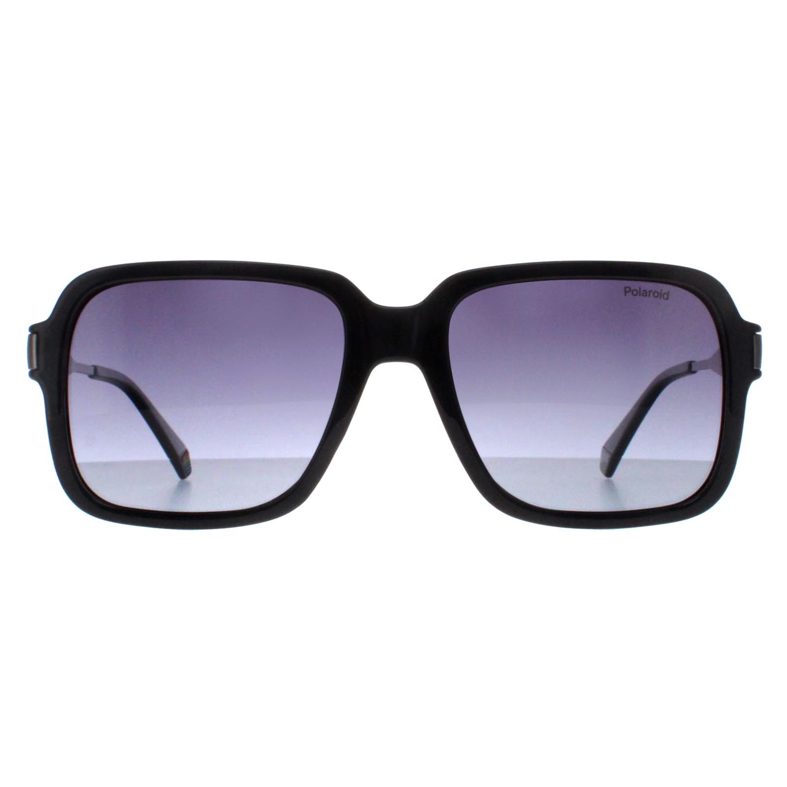 Polaroid Square Herren Schwarz Grau Gradient Polarisiert PLD 6220/S/X Image