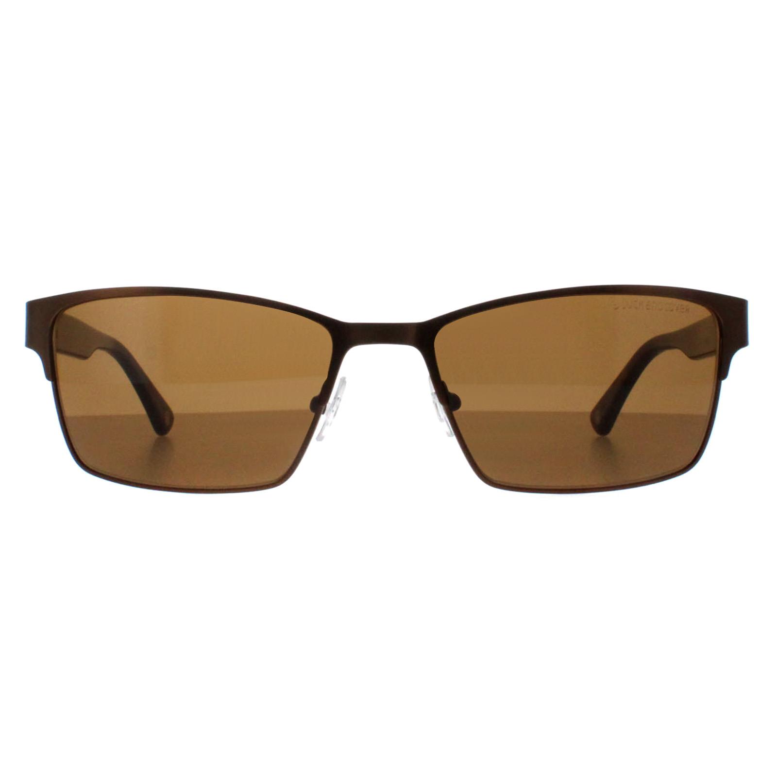 Duck and Cover Rectangle Mens Brown Schwarz Braun DCS030 Image