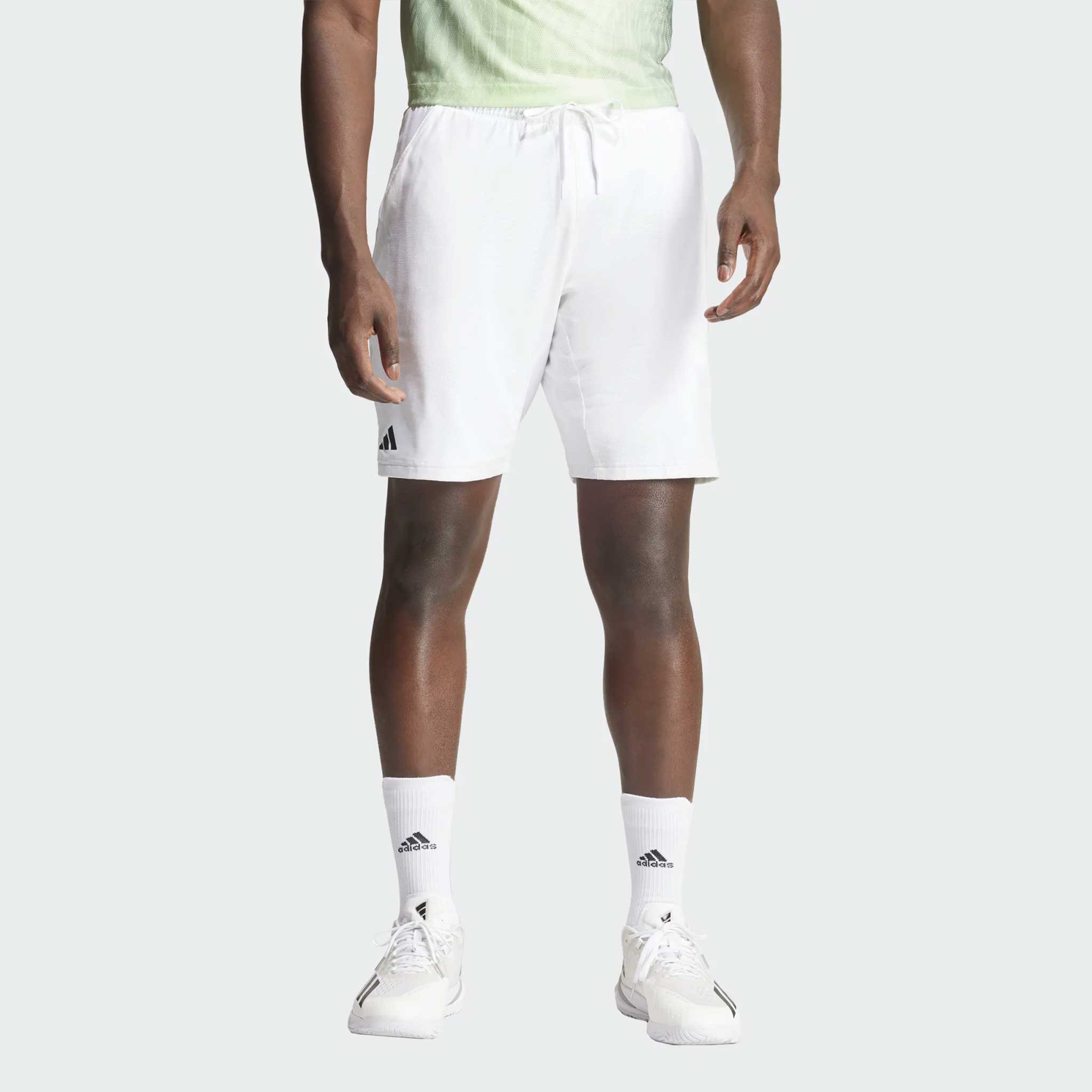 adidas Tennis Ergo Shorts 9" 2025 Men's Tennis Apparel White