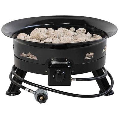 Kuma Bear Blaze Fire Bowl - Black