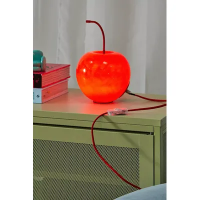 Cherry Table Lamp - Red ALL at Urban Outfitters