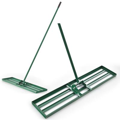 Costway Lawn Leveling Rake 36'' x 10'' Heavy Duty Level Lawn Tool for - See Details
