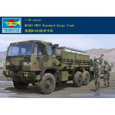 Trumpeter 1/35 01007 M1083 FMTV Standard Cargo Truck Modellbausatz Modellbausatz Image