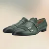 Grün gelb rot Quasten Schnalle Dekor Slipper Mode Slip auf Männer Freizeit schuhe luxuriöse