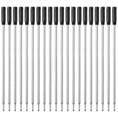 20pcs\set L:4.5 In Ballpoint Pen Refills for Cross Pens Medium Point blue Black Ink school office supplies stationery