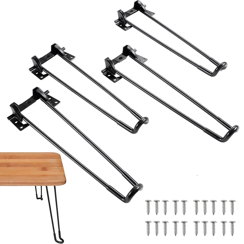 1 stücke Klapptisch Beine Duty Metall Tisch Beine Set Klapp Möbel Faltbare Laptop Couchtisch Ersatz Bett Schrank