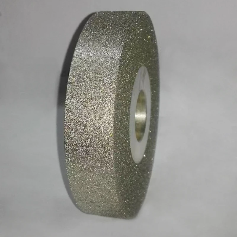 Diamant-galvanisierte Schleifscheibe, 110 x 30 x 20 mm, Loch 2-seitig, für Jade-Achat-Wolframstahl-Schleif- und Polierscheibe Image
