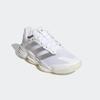 Handballschuh ADIDAS PERFORMANCE "STABIL 16 INDOOR", Gr. 37, weiß (ftwwht, silbermet, greone), Textil, Synthetik, sportlich, Schuhe