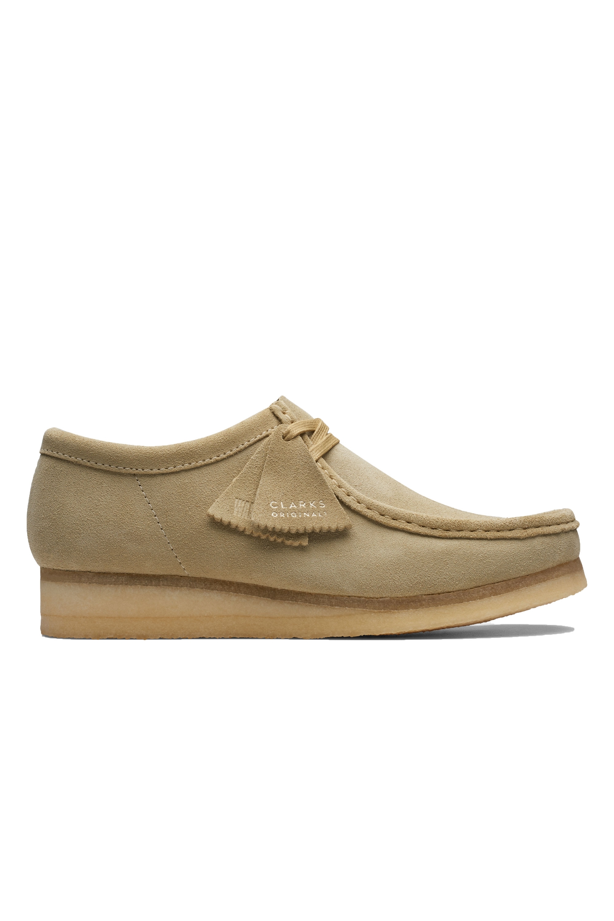 Clarks Originals Wallabee Schuh Ahorn Wildleder