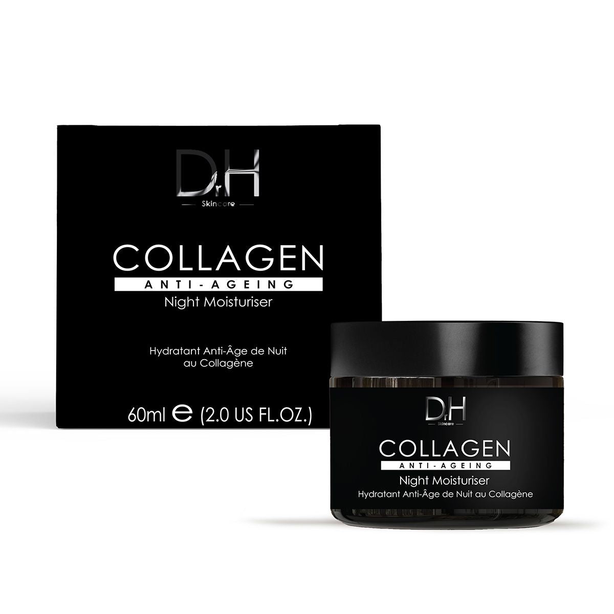 Dr H Collagen Anti-Ageing Nachtfeuchtigkeitspflege 60ml Image