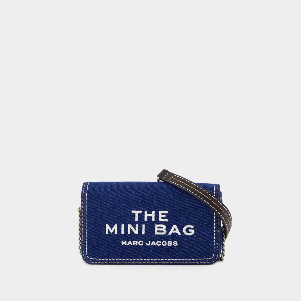The Mini Schultertasche - Marc Jacobs - Baumwolle - Schwarz Image