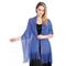 roter glitzernder Fransenschal für Damen – leichter Abendschal für Hochzeiten, Partys und formelle Anlässe – elegantes und stilvolles Accessoire