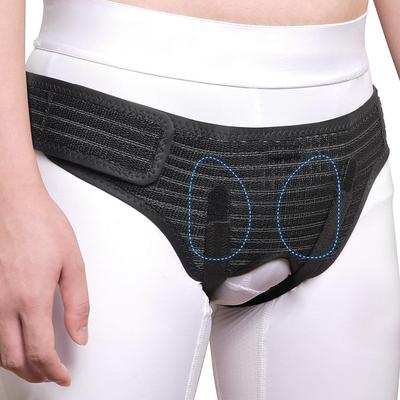 Hernia Belt for Men Women - Bilateral/Double Inguinal, Groin Hernia Support Truss Underwear Briefs, Pain Relief Recovery Adjustable Strap with 2 Removable Medical Compression Pads