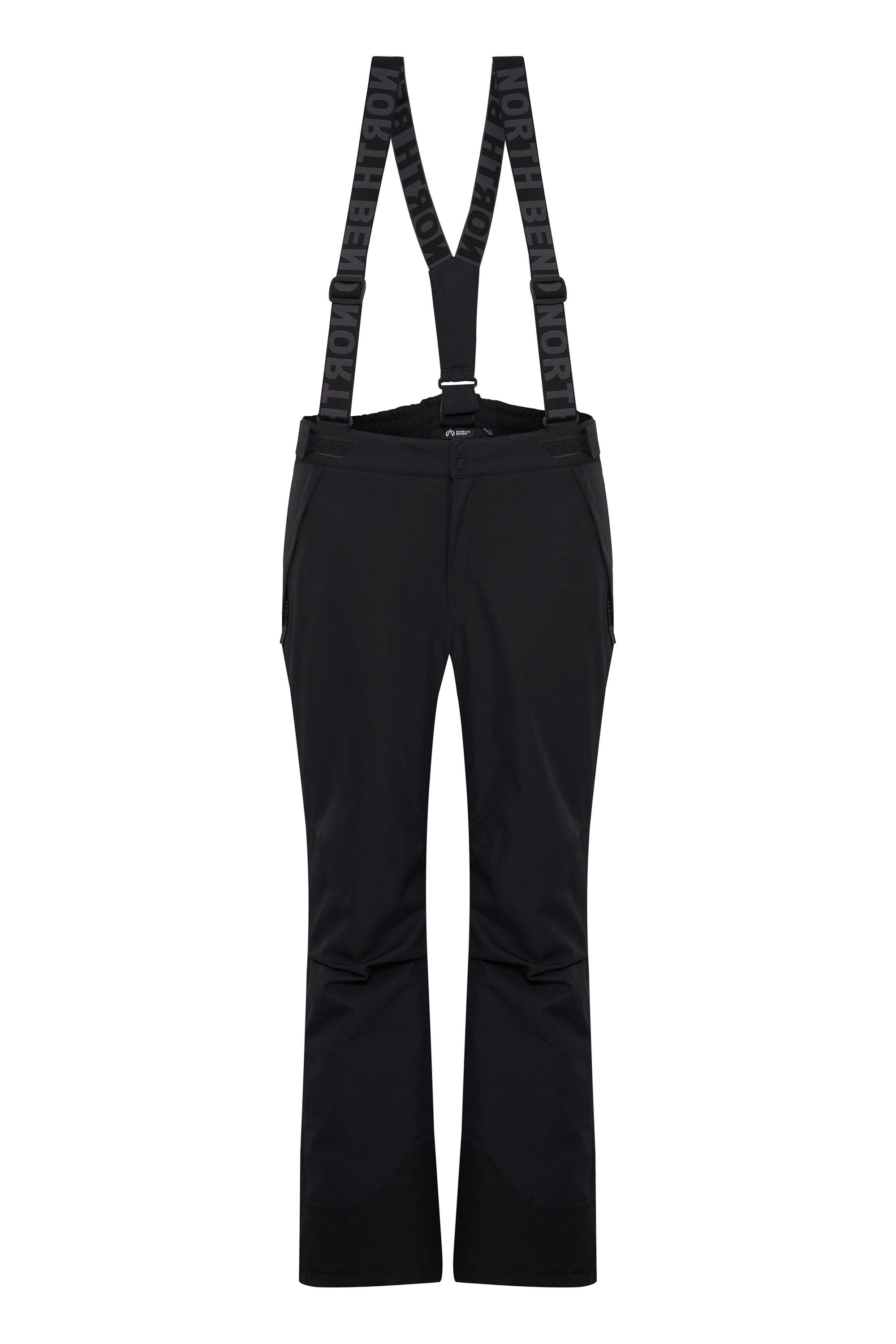 Skihose NORTH BEND "Skihose NBHilfried M W-PRO 10.000 mit wasserdichter Beschichtung", Herren, Gr. L, N-Gr, schwarz, Obermaterial: 100% Polyester PES., Hosen Skihose Image