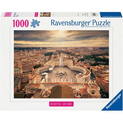 Puzzle RAVENSBURGER "Beautiful Skylines, Rome", bunt, Puzzles, KinderB:70cm H:50cm, Made in Germany, B:70cm H:50cm