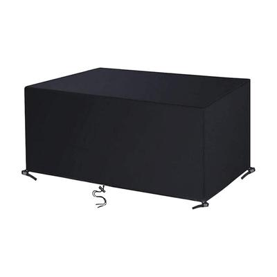 Gartenmöbel-Abdeckung, 170 x 115 x 71 cm, Schwarz, 420D Oxford, rechteckig, Gartentisch-Abdeckung, Image